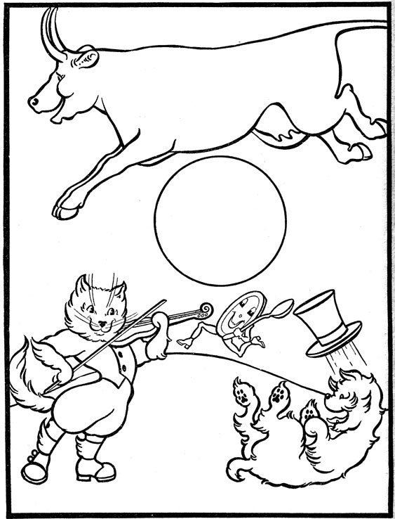 hey diddle Colouring Pages