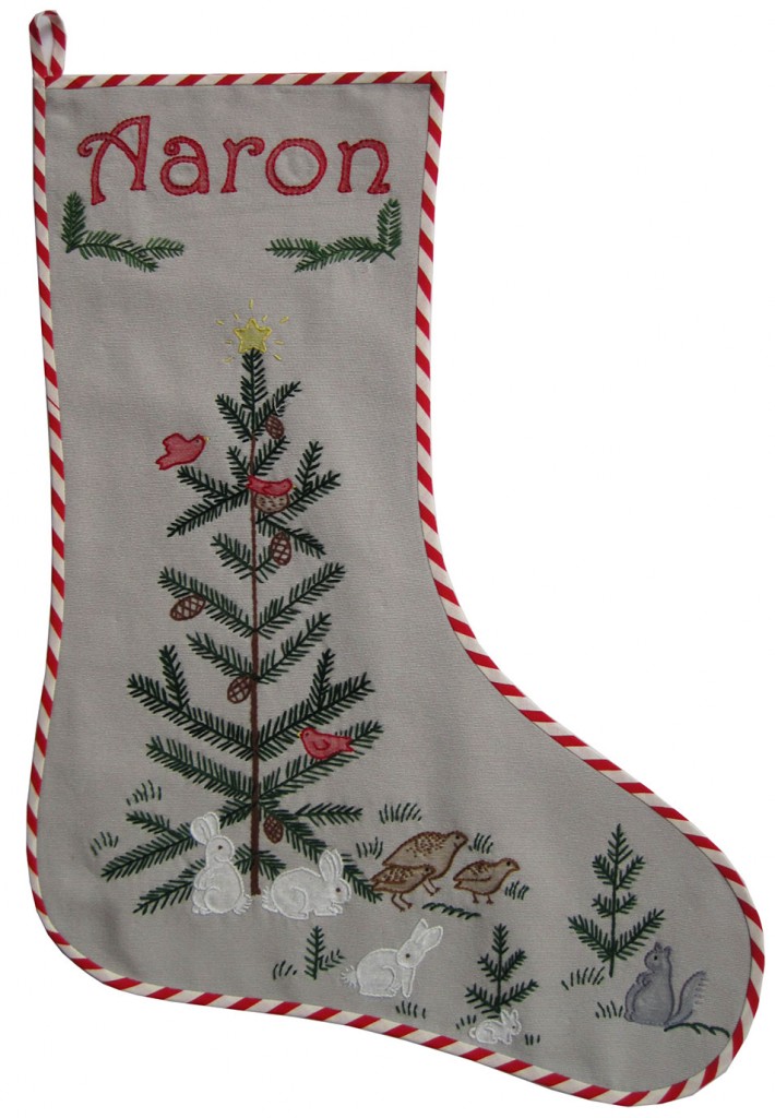 Embroidered-Christmas-Stocking
