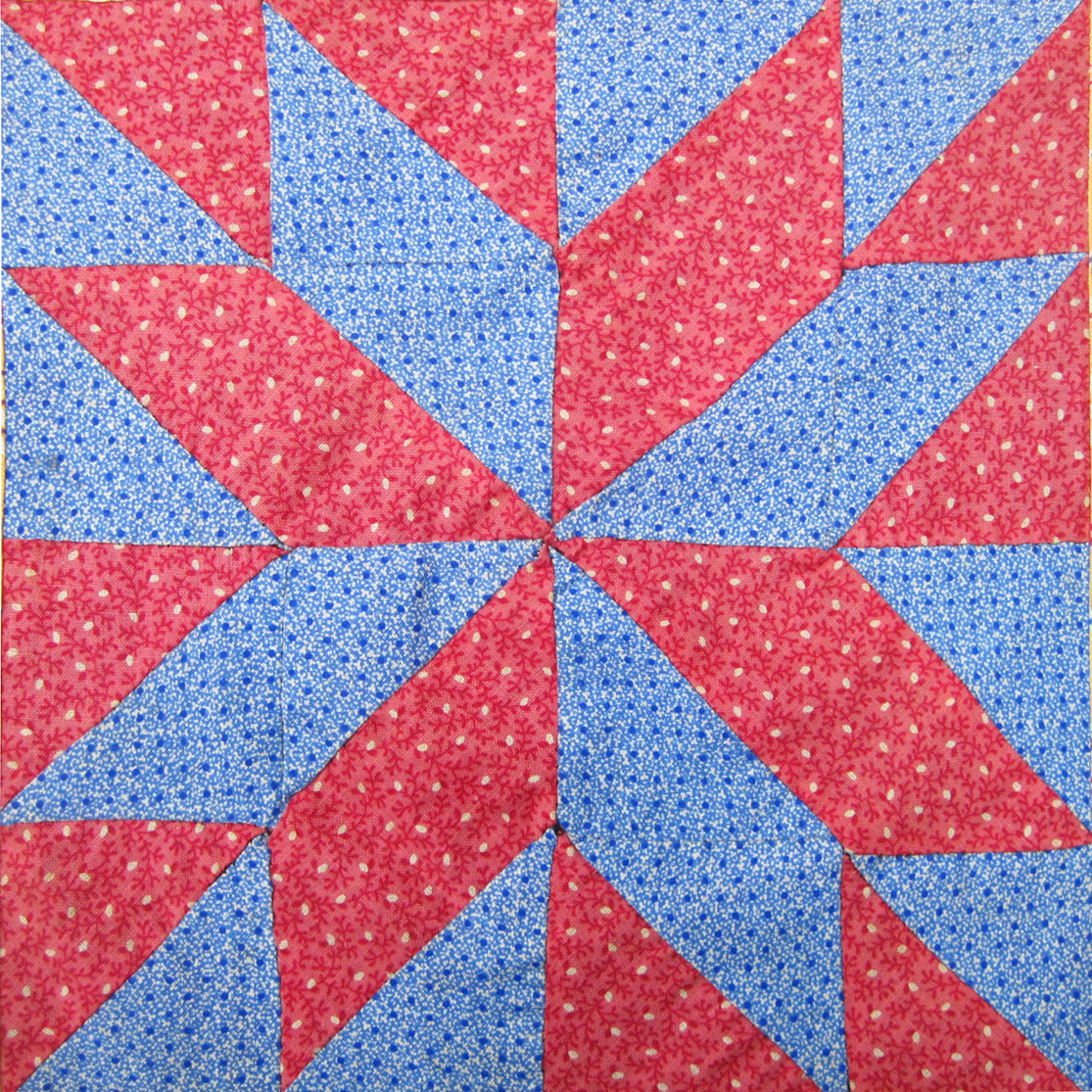 Twinkling Star Vintage Quilt Top – Q is For Quilter